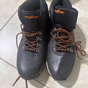 Men's GoodYear Size 12M Hiking Lace-Up Brown Boots "Ontario"